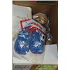 Image 1 : BOX OF CHILDREN BLUE JAYS SLIPPERS