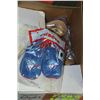 Image 1 : BOX OF CHILDREN BLUE JAYS SLIPPERS