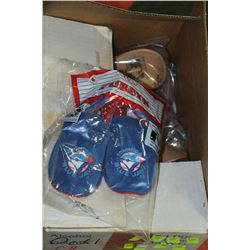 BOX OF CHILDREN BLUE JAYS SLIPPERS