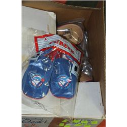 BOX OF CHILDREN BLUE JAYS SLIPPERS