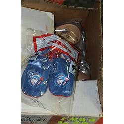 BOX OF CHILDREN BLUE JAYS SLIPPERS