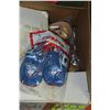 Image 1 : BOX OF CHILDREN BLUE JAYS SLIPPERS