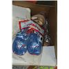 Image 1 : BOX OF CHILDREN BLUE JAYS SLIPPERS