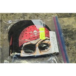 2PK GLOW IN THE DARK HALLOWEEN TOQUES