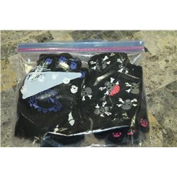 6PK OF SAFETY GLOW IN THE DARK GLOVES