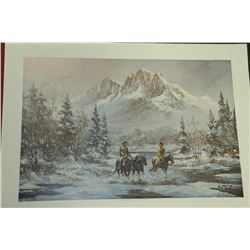 G. JARVIS PRINT SUNDAY MORNING COMING DOWN