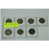 Image 1 : SET OF 7 VICTORIAN FLORIN COINS