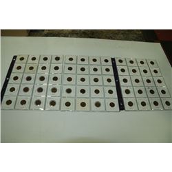 3 SHEETS OF USA WHEAT PENNIES