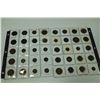 Image 1 : 2 SHEETS OF WORLD COPPER COINS