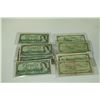Image 1 : SET OF 10 1954 CANADIAN ONE DOLLAR BANK NOTES