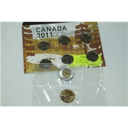 SET OF 2011 SPECIAL EDITION UNCIRCULATED COINS