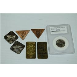 BAG OF VULCAN TRADE COINS