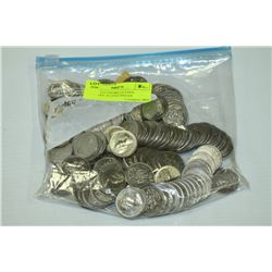 BAG OF 135 UNCIRCULATED CANADIAN 50 CENT PIECES