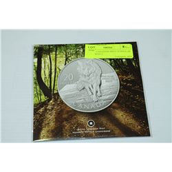 ROYAL CANADIAN MINT 20 DOLLAR COIN (WOLF)