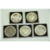 Image 1 : FIVE 1 OZ. US COINS