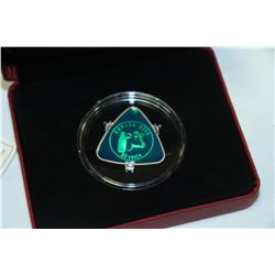 2008 50-CENT STERLING SILVER TRIANGLE COIN