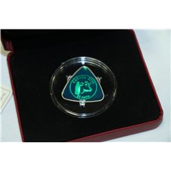 2008 50-CENT STERLING SILVER TRIANGLE COIN