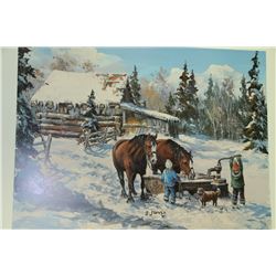G. JARVIS PRINT "WATER PUMP KIDS"