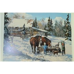 G. JARVIS PRINT "WATER PUMP KIDS"