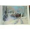 Image 1 : G. JARVIS PRINT "HAY SLEIGH KIDS"