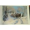 Image 1 : G. JARVIS PRINT "HAY SLEIGH KIDS"