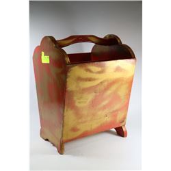 VINTAGE MAGAZINE RACK