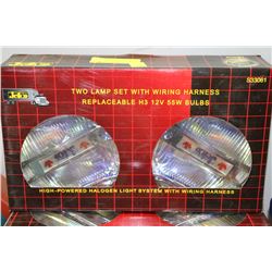 JETCO H3 12V 55W HALOGEN DOUBLE LAMP SET WITH