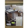 Image 1 : MOBILE LAPTOP CART W/SIDE SHELF -