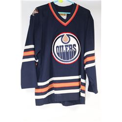 LARGE OFFICIAL OILER'S MEN'S "KOHO" JERSEY