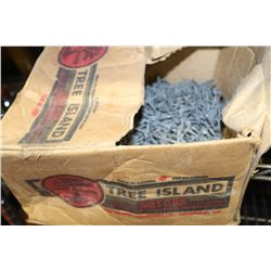 BOX W/ 2 INCH COATED NAILS,