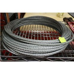 100 FOOT 3/8 IN. STEEL CABLE
