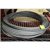 Image 1 : 100 FOOT 3/8 IN. STEEL CABLE