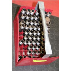 BLACK STEEL  1/2 INCH NIPPLES IN RED