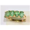 Image 3 : 10KT GOLD EMERALD (2.40CT) RING