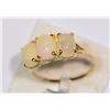 Image 6 : 10KT GOLD OPAL RING