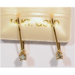 14KT GOLD DIAMOND (0.20CT) EARRINGS