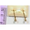 Image 2 : 14KT GOLD DIAMOND (0.20CT) EARRINGS