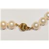 Image 2 : 14KT GOLD CLASP LARGE FRESHWATER PEARL NECKLACE