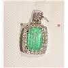 Image 2 : 14KT GOLD EMERALD (1.89CT) & DIAMOND (0.32CT)