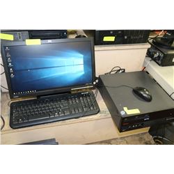 LENOVO THINKCENTER M-SERIES DESKTOP W/ WIN 10 PRO