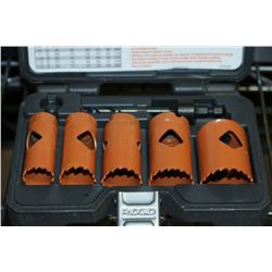 RIDGID 6-PCE HOLE SAW CUTTING SET