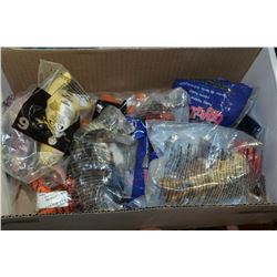 BOX OF WINNIE THE POOH, BRATZ, PINNOCHIO TOYS