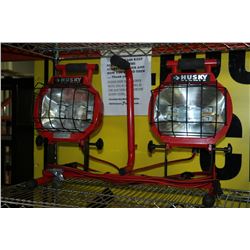 HUSKY DUAL PORTABLE HEAVY DUTY WORK