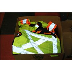 LARGE BOX OF WORKWEAR - LOTS OF SAFETY