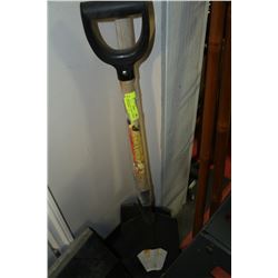 PAIR OF BRONCO SHORT HANDLED SPADE SHOVELS