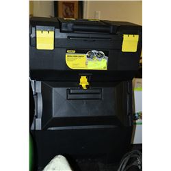 STANLEY MOBILE WORK CENTER WITH CONTENTS