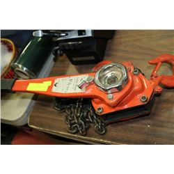 3000 LB CHAIN HOIST/COMEALONG