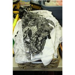 LOT OF MEN'S SIZE LARGE & XL CLOTHING