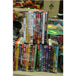 BUNDLES OF 10 CHILDRENS DVD'S X3