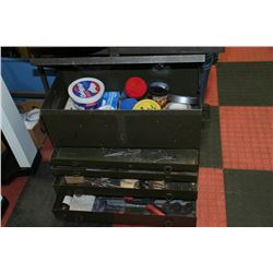 PLOMB TOOLS CO. TOOLBOX WITH CONTENTS